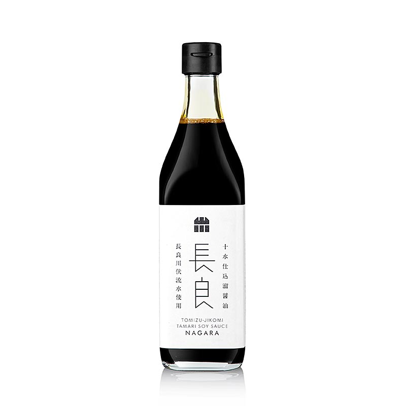 Sojasaus - Tamari, aged for 2 years in wooden vat, Nagara, 500 ml - authentic Japanese soy sauce with rich, complex flavors