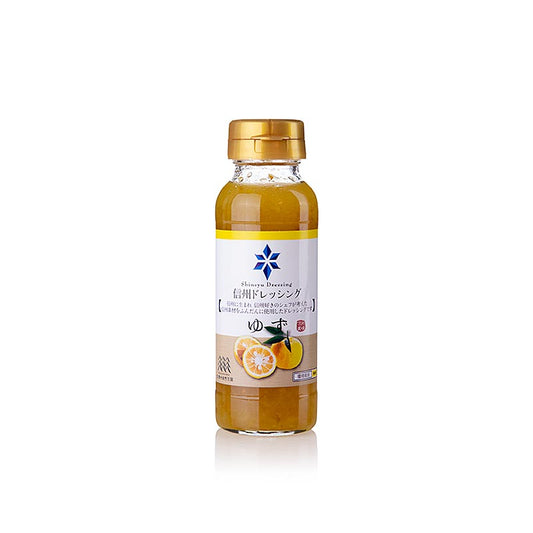 Shinshu yuzu dressing by Shizen Okoku, a 145 ml bottle of tangy and refreshing citrus-infused dressing for salads and marinades