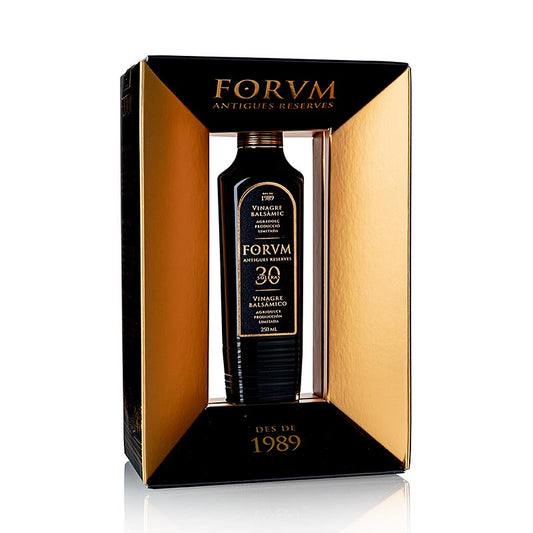 30-year-old FORVM ANTIGUES RESERVES Cabernet Azijn in 250ml bottle