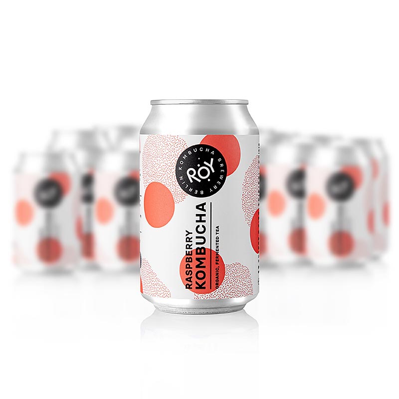 ROY Raspberry Kombucha Berlin, BIO, 24 x 330 ml