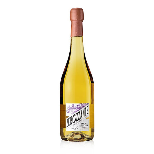 Raumland Zerozzante - Cuvée No 4 Grape Rhubarb Secco, alcoholvrij, 750 ml - verfrissende en smaakvolle alcoholvrije drank gemaakt van druiven en rabarber, perfect voor elke gelegenheid