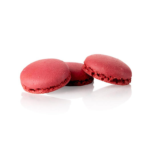 Macaronhelften Rode bessen, ongevuld, ca. Ø 3,5 cm (70238), 1,34 kg, 384 st