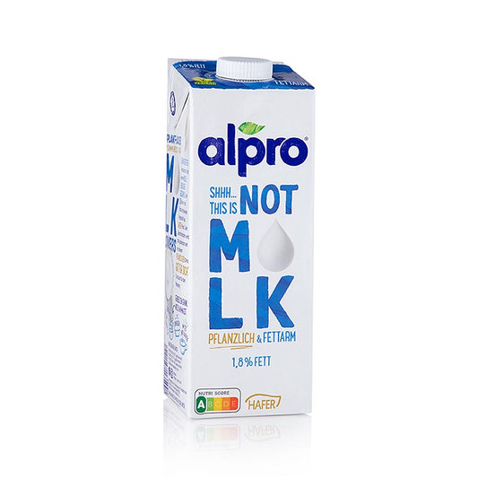NOT MLK, plantaardig melkalternatief van haver, 1,8% vet, alpro, 1 l