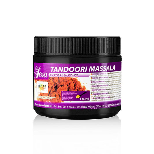 Delicious and aromatic Sosa Tandoori Massala kruidenmix (40926), 200 g spice blend for authentic Indian cuisine