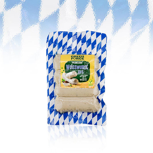 Greenforce - veganistische witte worst van erwteneiwit, klassiek, 200 g, 4 stuks