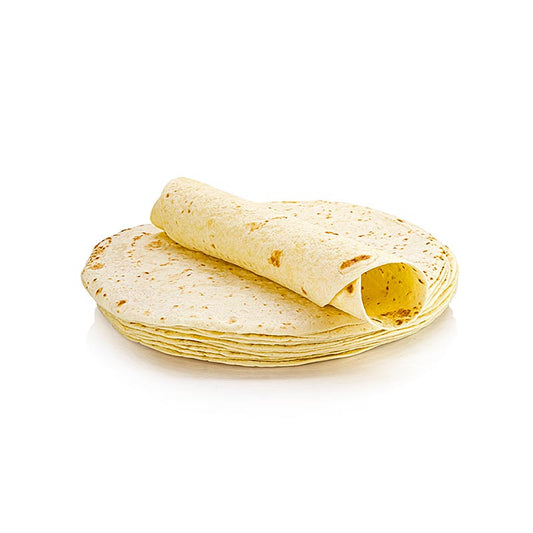 Tarwe tortilla wraps, ø20cm, Poco Loco, 800 g, 18 stuks, a versatile and delicious option for your next meal