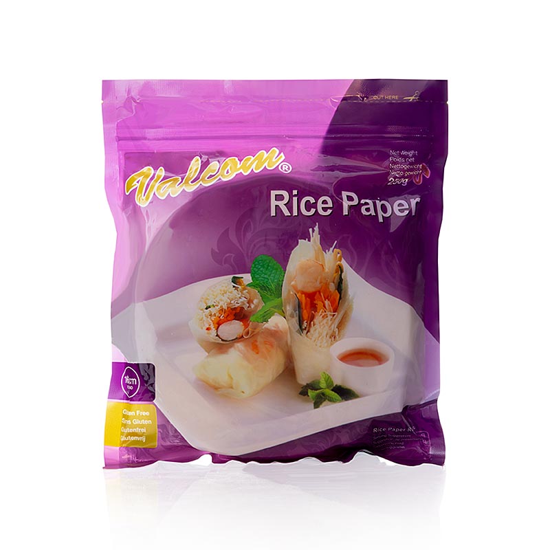 Rijstpapier, small size with a diameter of 16cm, 250g, approximately 48 pieces