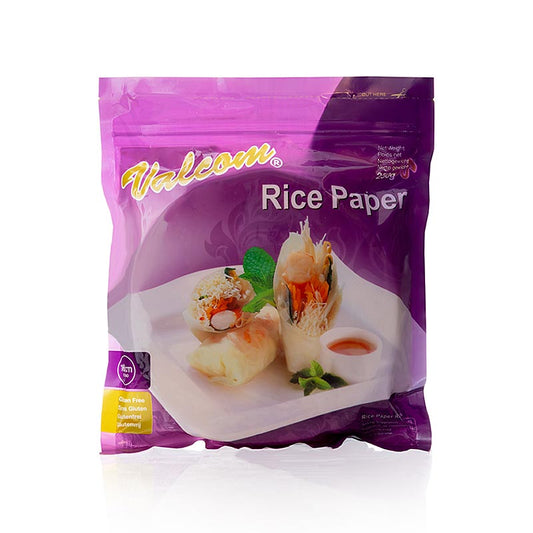 Rijstpapier, small size with a diameter of 16cm, 250g, approximately 48 pieces