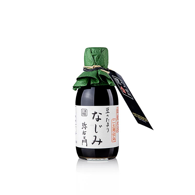 Fles van 200 ml Sojasaus Najimi Light Tamari uit Minamigura, Japan