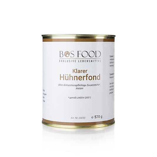 Kippenbouillon, instantpoeder zonder toegevoegde glutaminezuur, voor 28 l, 570 g