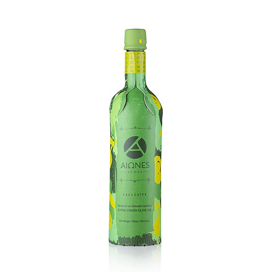 Extra vierge olijfolie "AEONS", in papieren fles, Griekenland, BIO, 750 ml
