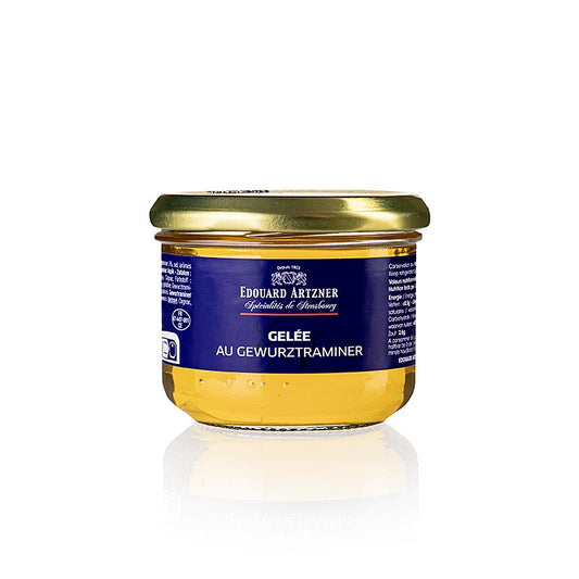 Potje van 200 g Gewürztraminer gelei van het merk Feyel