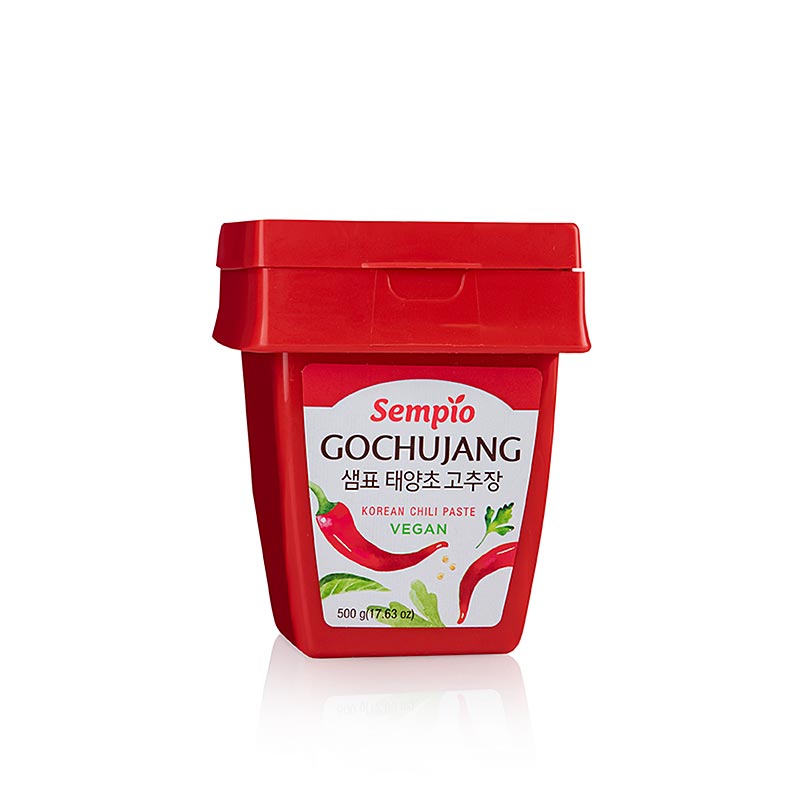 Gochujang - chilipasta, pittig, veganistisch, Sempio Korea, 500 g