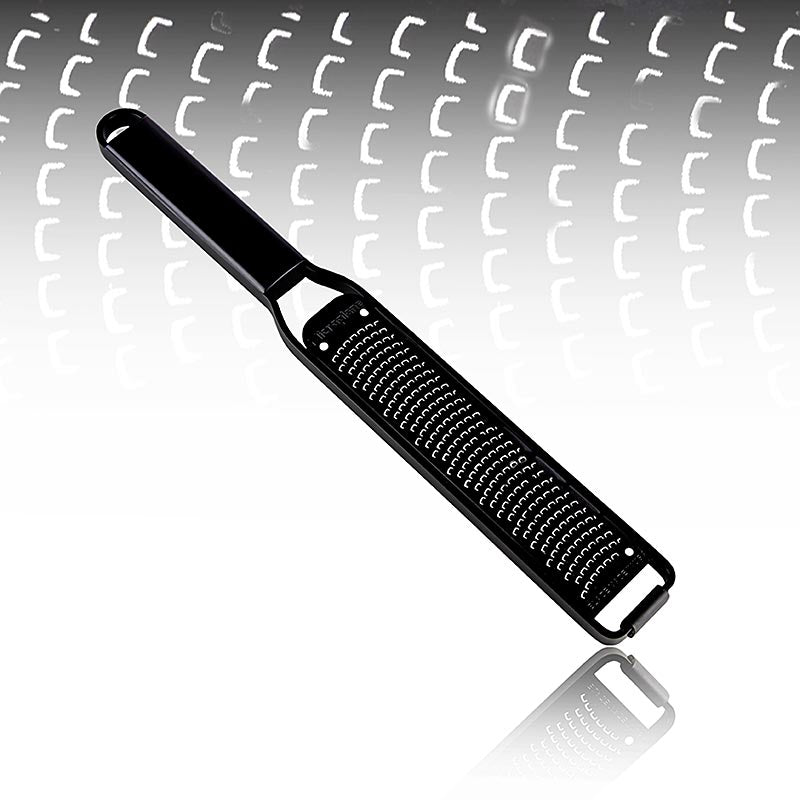 Rasp Microplane Black Sheep, made of black stainless steel, durable and effective for grating hard cheeses and spices, 1 piece