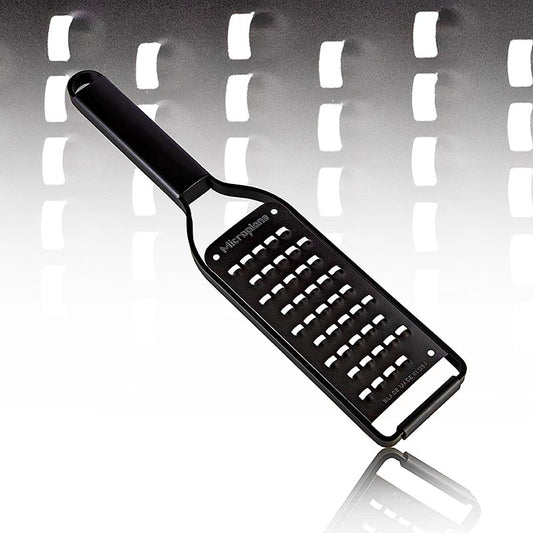 Rasp Microplane Black Sheep, Extra Coarse Grater, zwart roestvrij staal (43008), 1 stuk