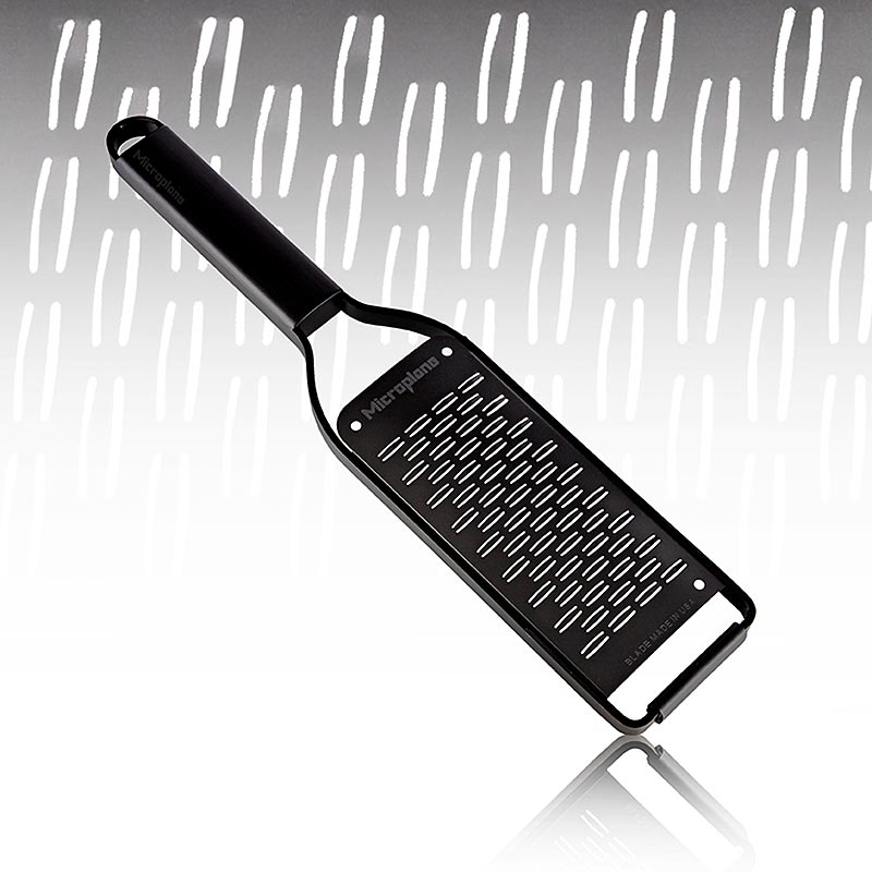 Rasp Microplane Black Sheep, Ribbon Grater, zwart roestvrij staal (43002), 1 stuk