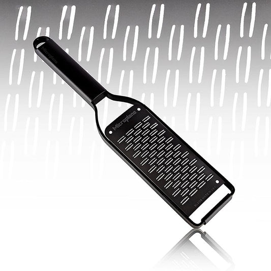 Rasp Microplane Black Sheep, Ribbon Grater, zwart roestvrij staal (43002), 1 stuk