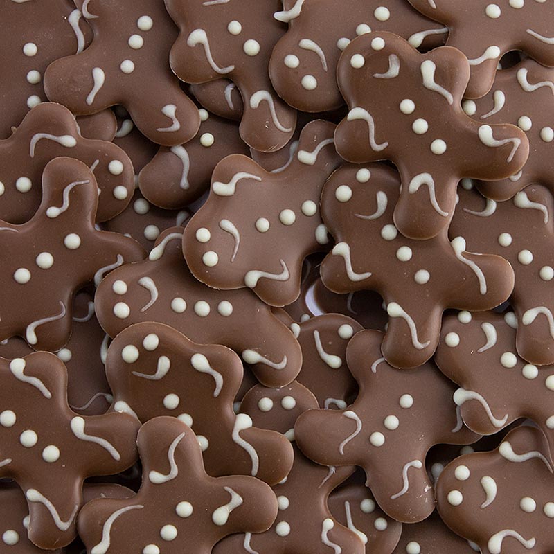Chocoladeversiering "Gingerbread couple", Dobla (77214), 280 g, 200 stuks