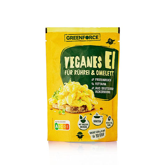 Greenforce Mix voor veganistisch ei, gemaakt van veldbonenproteïne, 100 g