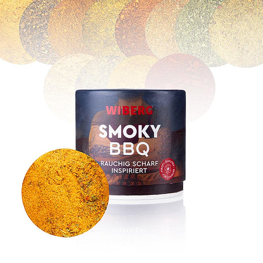 Wiberg Smoky BBQ, rokerig-pittig kruidenmengsel, 100 g