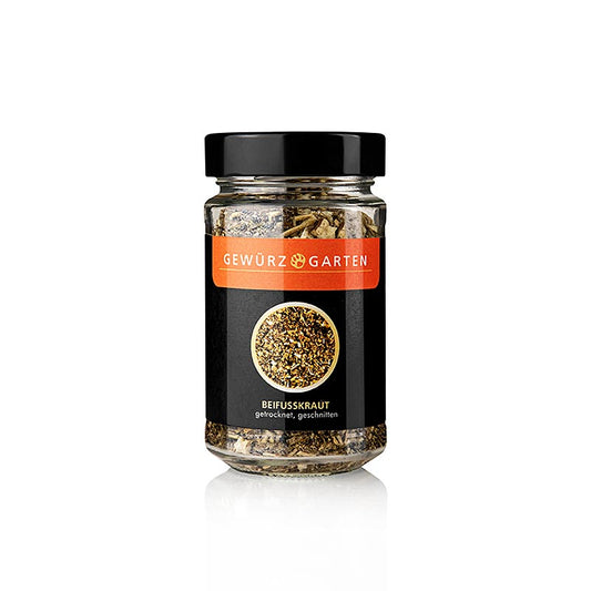 Gedroogd en gesneden 25 g Gewürzgarten Bijvoetkruid, perfect voor kruidenmengsels en koken