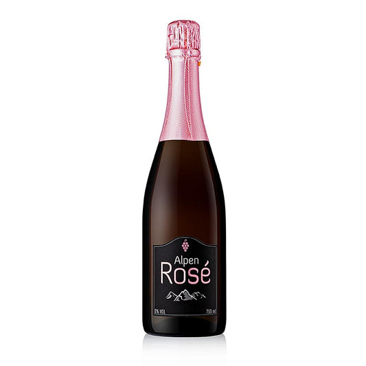 Alpen Rosé, alcoholvrij, 750 ml, a refreshing non-alcoholic beverage with a delicate pink hue