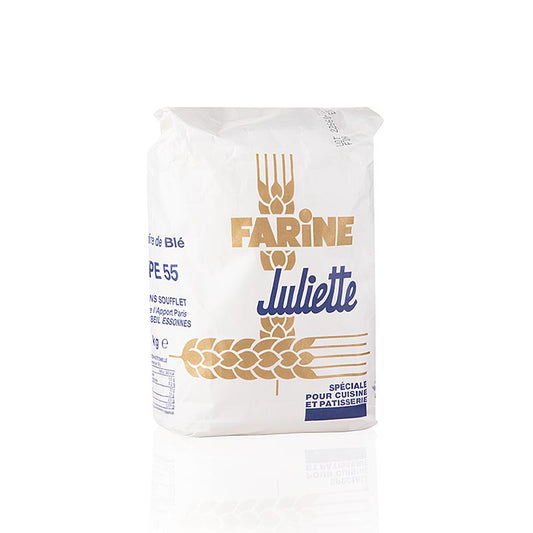 Meel type 55, voor bladerdeeg/pasteien, Juliette, Frankrijk, 1 kg