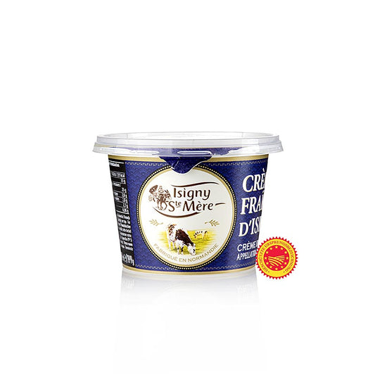Crème Fraîche d´ Isigny, AOP, 35% vet, Tribehou de Normandie, 197 g