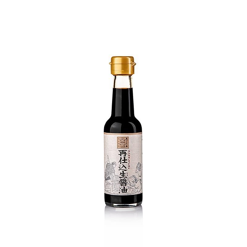 Sojasaus - Shoyu Saishikomi Nama, Fueki, Japan, 150 ml - Traditional Japanese soy sauce in 150ml bottle by Fueki