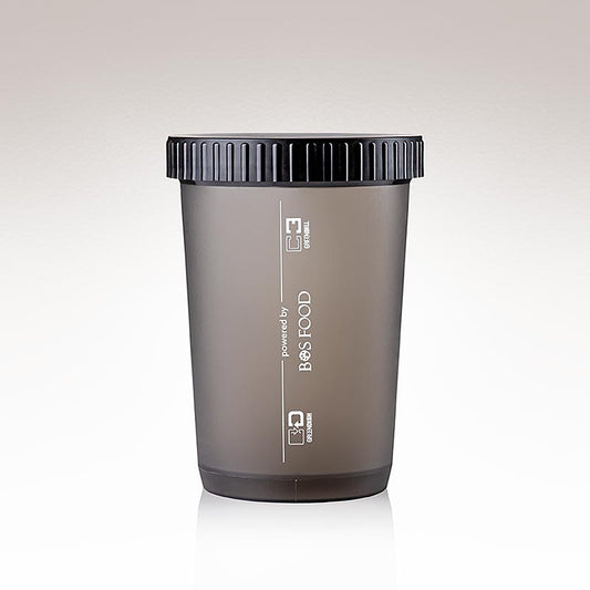 Herbruikbare meeneemverpakking Dish H, 600 ml, wit bedrukt, 56 stuks