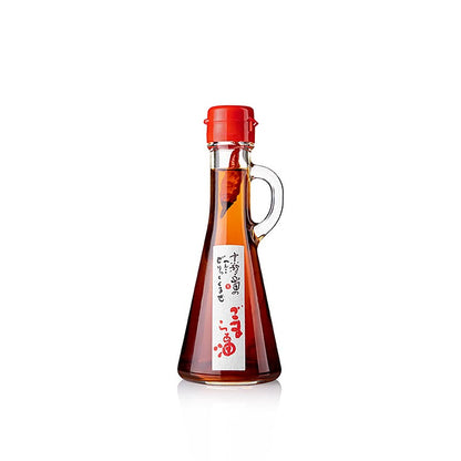 Yamada 131 ml Rayu sesame oil with chili pepper, ideal for adding a spicy kick to your favorite dishes and recipes