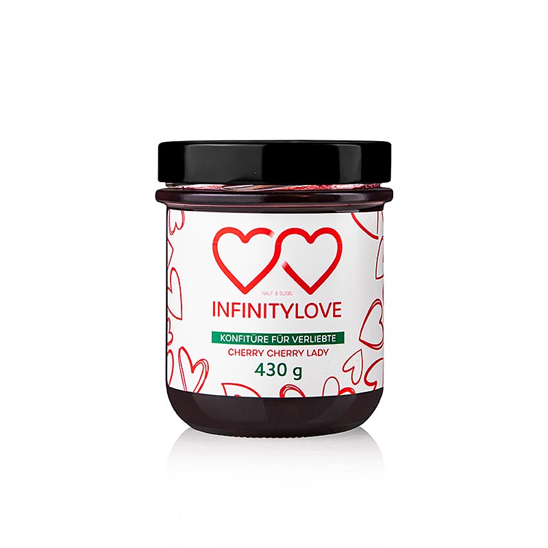 INFINITYLOVE Cherry - Kersenjam Extra, 430 g