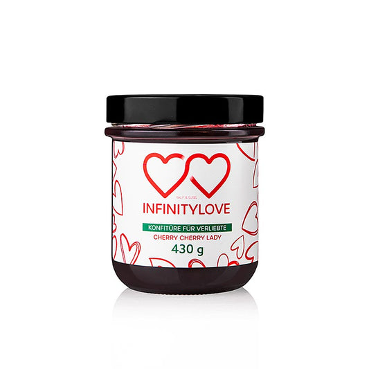 INFINITYLOVE Cherry - Kersenjam Extra, 430 g