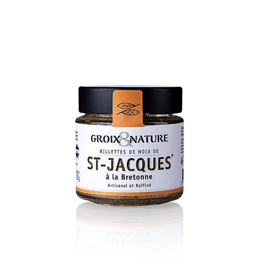 Sint-jakobsschelpenrillettes (St. Jacques), Groix & Nature, 100 g