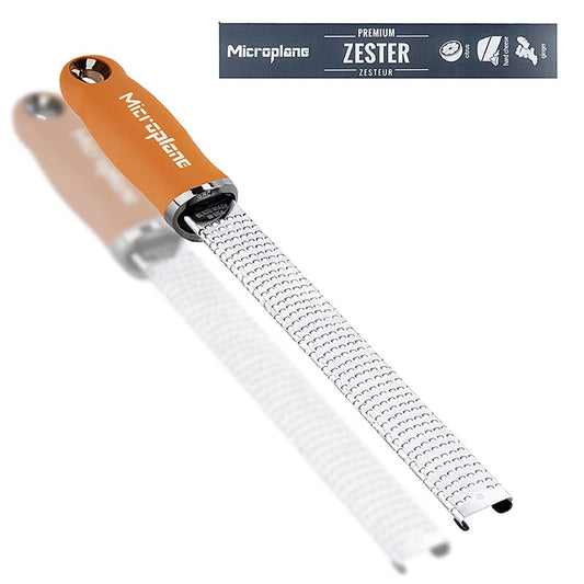 Rasp Microplane Classic, rasp kaneel-sinaasappel 46823 (rasp), 1 st - Een afbeelding van de klassieke Rasp Microplane met kaneel-sinaasappel smaak, artikelnummer 46823, inclusief één stuks