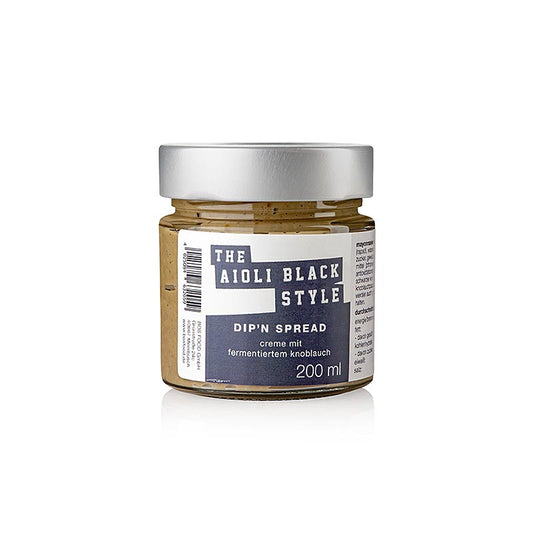 Heerlijke De Aioli - Zwarte Stijl Saus van Serious Taste, 200 ml
