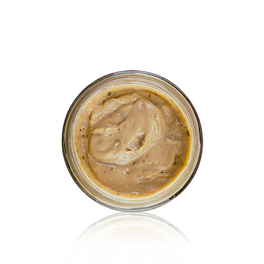 200 ml bottle of Serious Taste De Aioli - Zwarte Stijl Saus, a rich and flavorful black style sauce