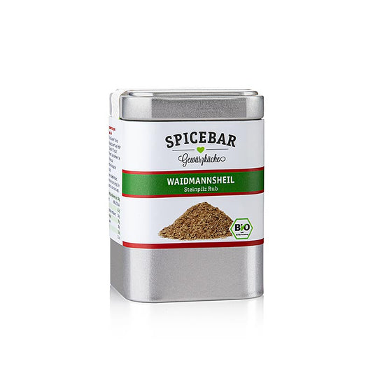 Spicebar Waidmannsheil Porcini Paddestoelenrub, BIO, 90 g - A delicious and organic spice blend featuring porcini mushrooms, perfect for enhancing the flavor of your dishes