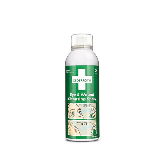 Oog- en wondreinigingsspray van 150 ml van Cederroth, productnummer 726000