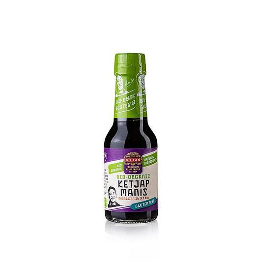 Soja-ketjap manis, zoet, glutenvrij, Go-Tan, BIO, 145 g