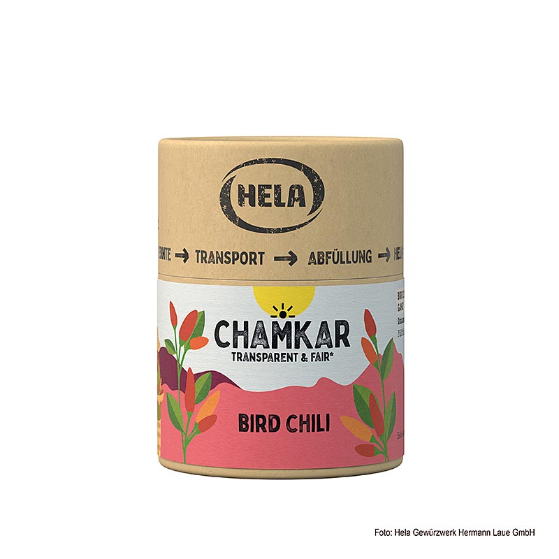 HELA Chamkar - Bird Chili (vogeloogchili), gedroogd, 25 g