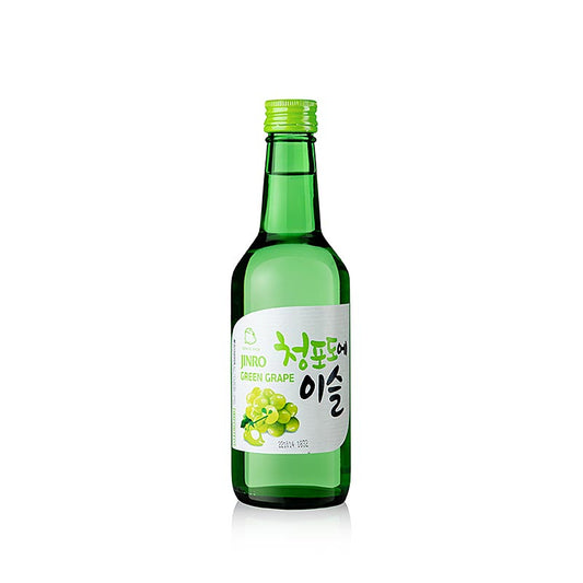 Soju Grape (druif), Koreaanse brandewijn, 13 % vol., Jinro, 360 ml
