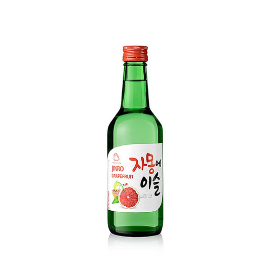Soju Grapefruit, Koreaanse brandewijn, 13 % vol., Jinro, 360 ml