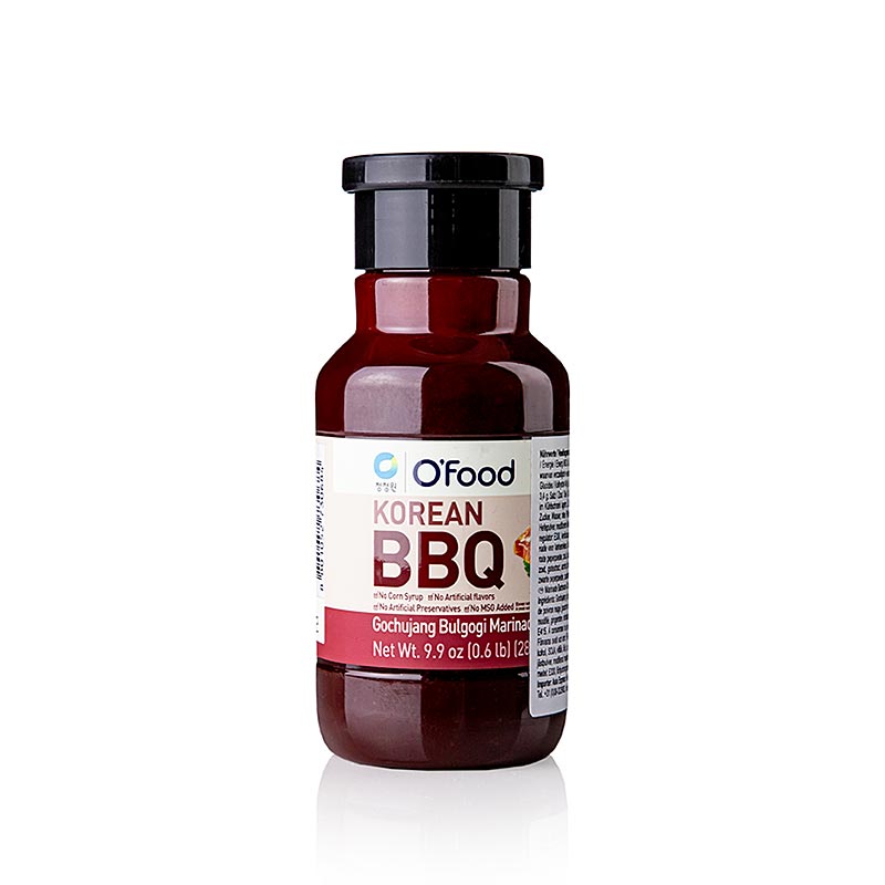 Koreaanse BBQ Bulgogi Marinade Gochujang, voor varkensvlees, O`FOOD, 280 g