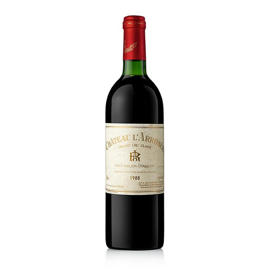 Chateau L´Arrosee 1988 St Emilion 1. Cru Bordeaux, 12,5 % vol., 94 WS, 750 ml