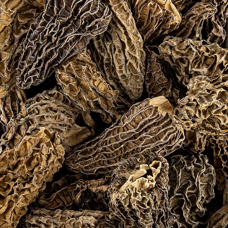 Morieljehoofden, jumbo, gedroogd, 400 g