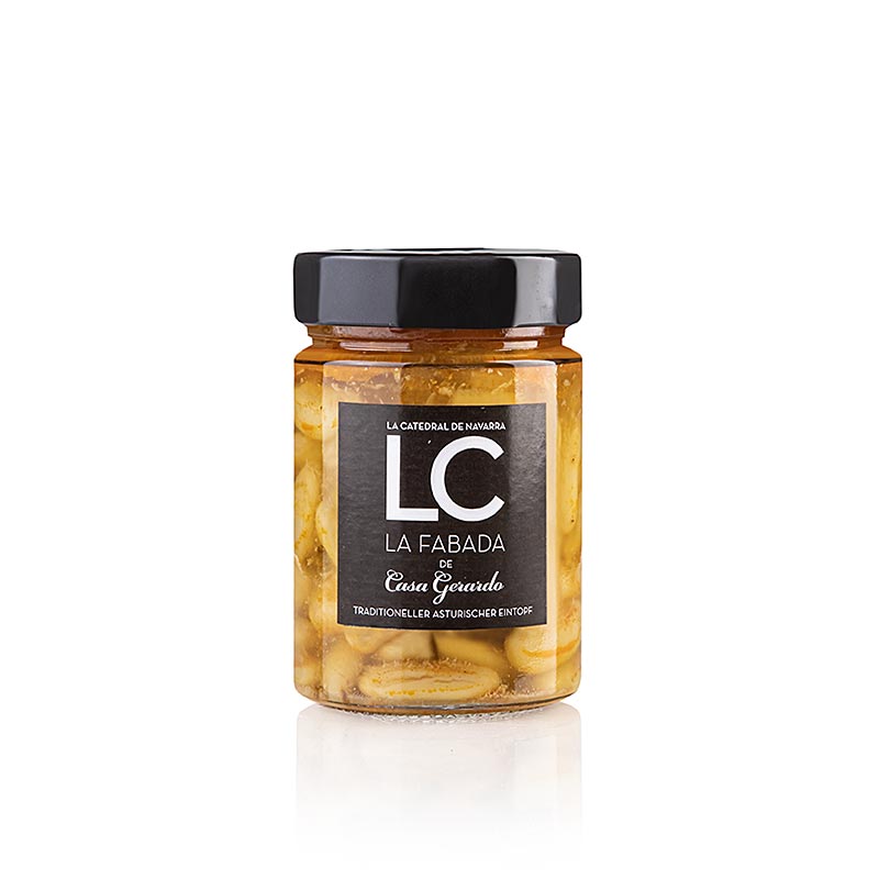 La Fabada - Asturian bean stew made with Fabes beans, LC, 340 g, traditional Spanish dish