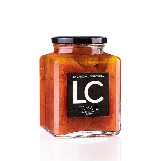 Tomate entero pelado - hele gepelde tomaten in olijfolie, LC, 975 g