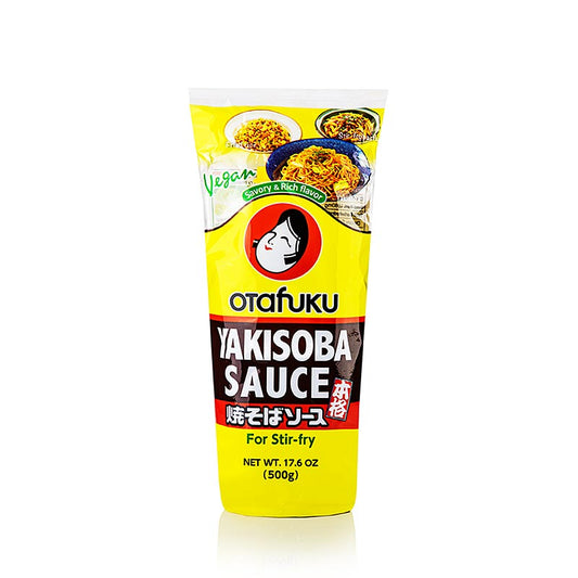 Yakisoba saus van OTAFUKU uit Japan, een fles van 422 ml