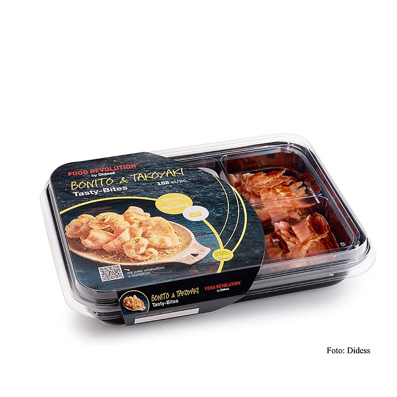Tasty Bites "Bonito & Takoyaki", rijstbasis om te frituren, Didess, 120 g, 105 stuks